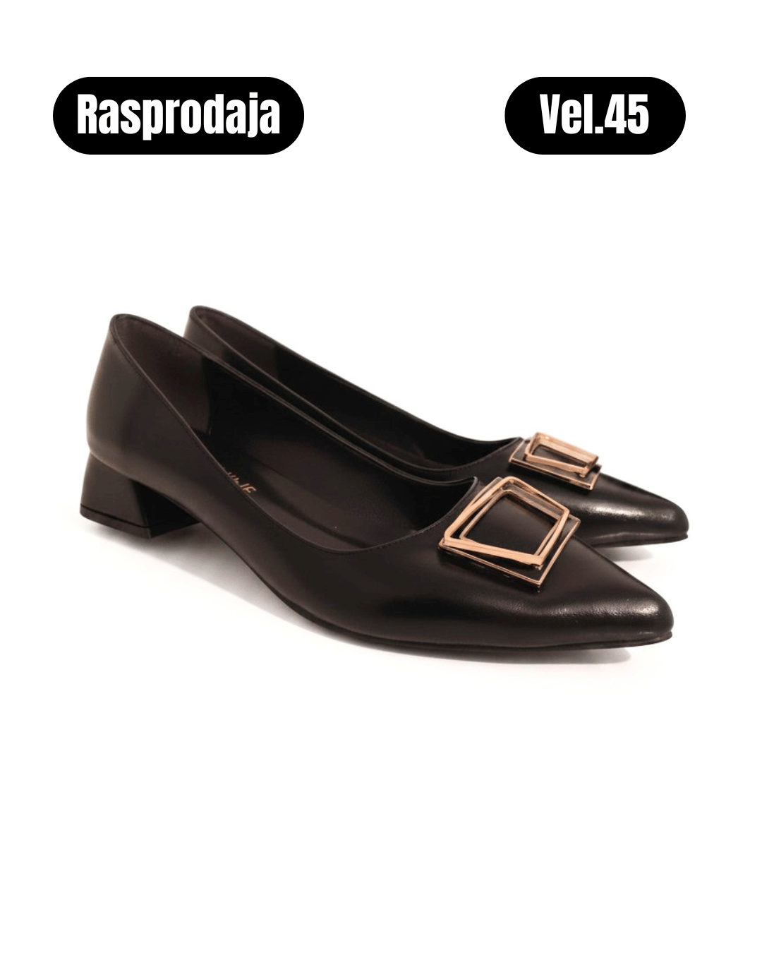 BNS Black heeled shoes