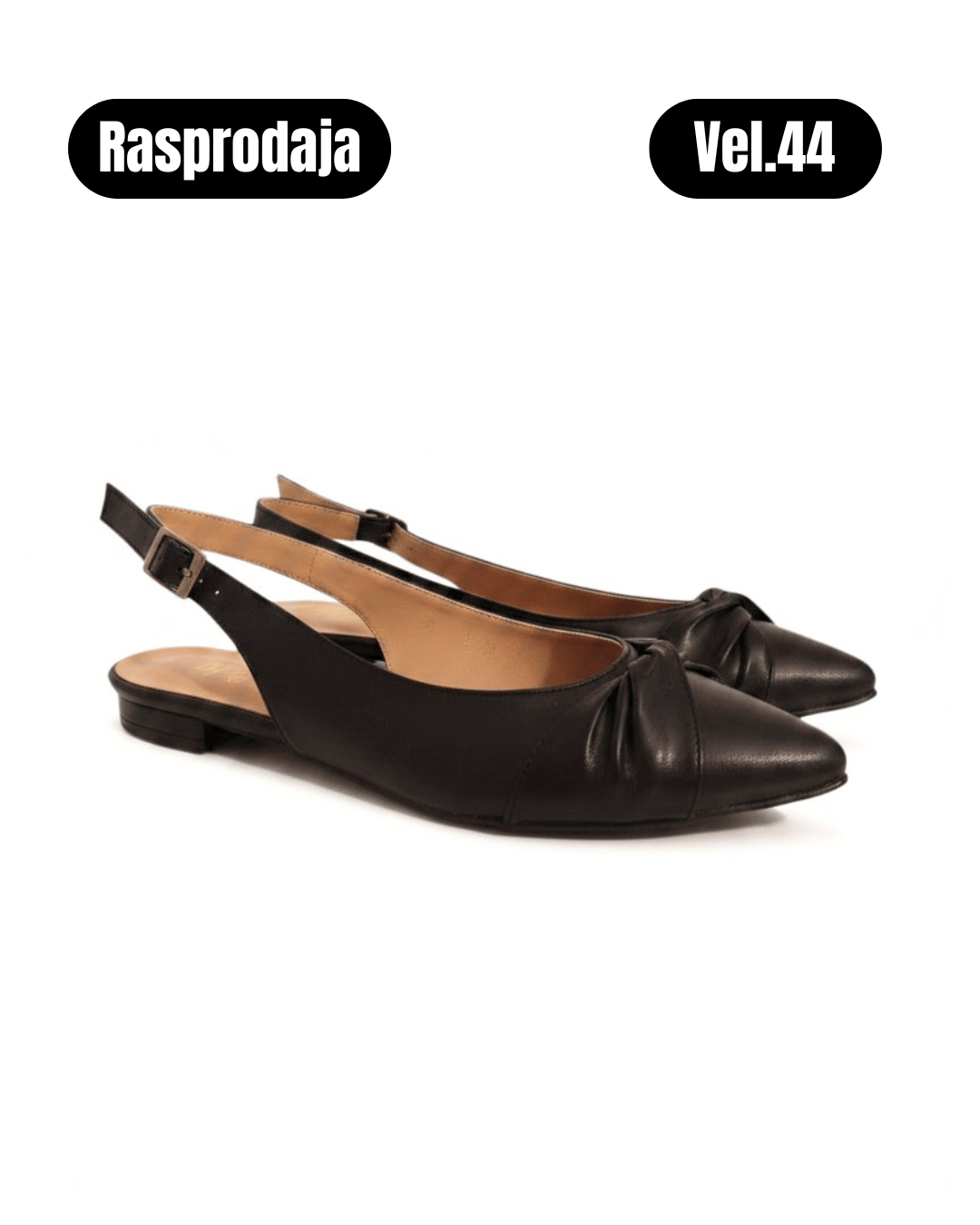 BNS Black ballerinas