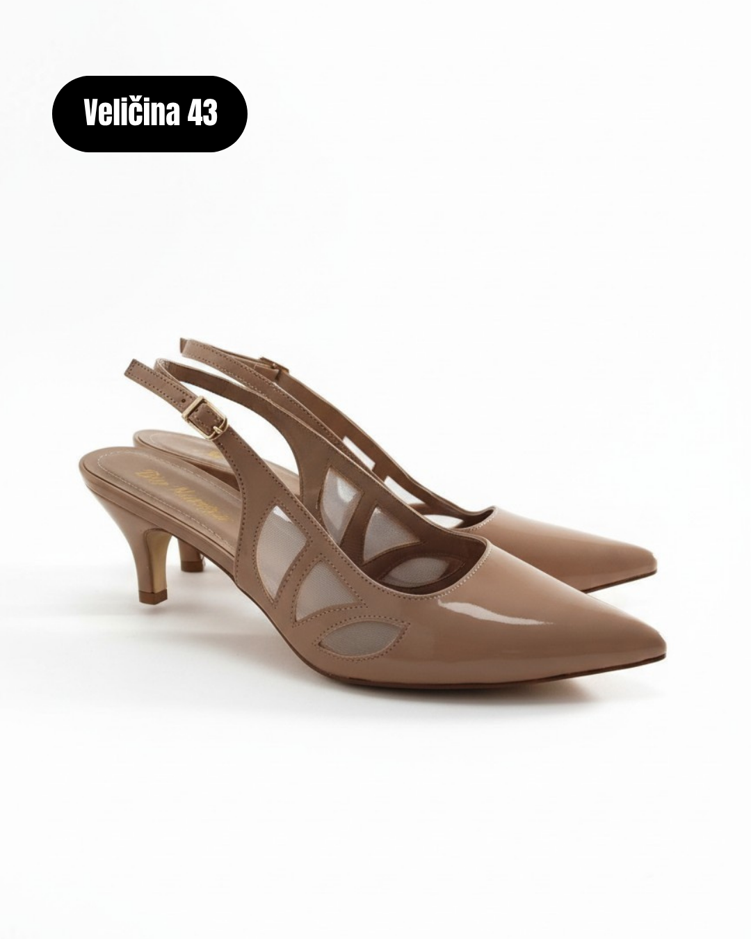 BNS Beige semi sandals