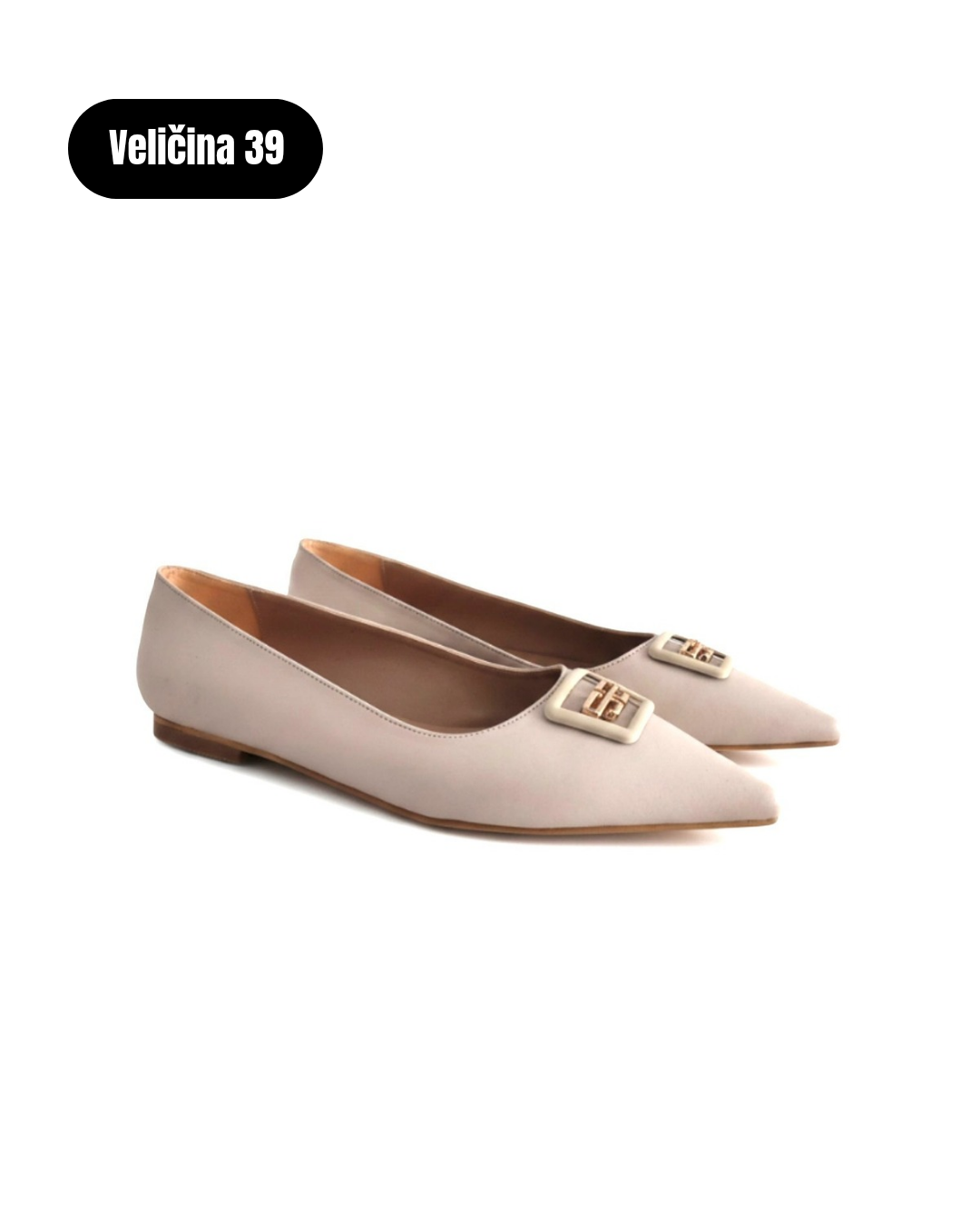 Love Shine beige ballerinas