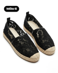 Love Shine crne espadrile